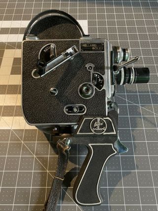 Bolex Paillard Movie Camera Body And Two Lens Turret. 2