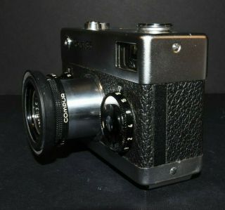 Rollei 35 Camera Made In Germany Carl Zeiss Nr.  4944758 Tessar 1:3.  5 f=4Umm Lens 2