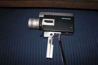 Canon Auto Zoom 518 8 Film Camera And C - 8 Trigger Grip 4 Good Cond