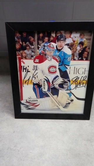 Carey Price & Sidney Crosby Dual Signed Photo - 8x10 - Montreal & Pittsburgh