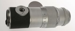LEICA Leitz HEKTOR 135mm 13.  5cm f4 135/4 Lens LTM M39 w/Caps,  Case 1950 Wetzlar 3