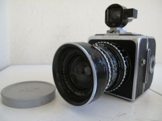 1954 Hasselblad Supreme Wide Angle W/38mm Zeiss Biogon Lens Swc Swa