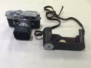 Leica M3 Camera With Summarit F=5cm 1:1.  5