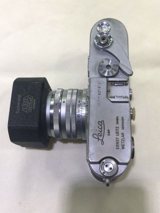 Leica M3 Camera with Summarit f=5cm 1:1.  5 2