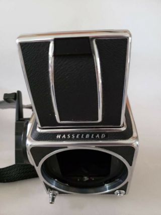 Hasselblad 500 C/m Base Camera W/ Zeus Includes Zeiss 2.  8/80 Lens