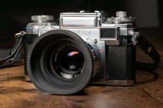 Zeiss Ikon CONTAX Camera w/Carl Zeiss Sonnar 1:2 50mm Lens 2