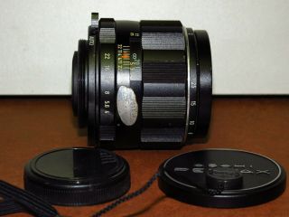 Asahi Pentax - Macro - Takumar 50mm F4 M42 Screw Mount Lens W/case,  Caps,  More