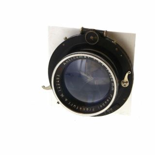 Vintage Plaubel 300mm F/4.  2 Anticomar In Compound Shutter In Linhof Tech Board