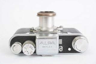 Alpa Reflex II camera body,  Angenieux 50mm 1:2.  9 lens 2