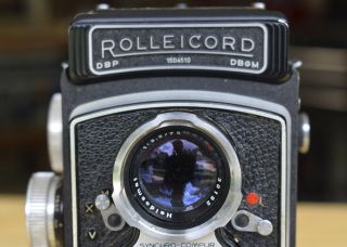 Rolleicord V Model K3C W/Case,  Lens Cap 1504510 2