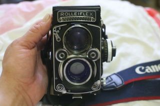 Rolleiflex 3.  5f TLR Camera. 2