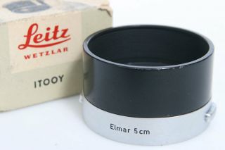 Lens Hood For Leica Elmar 5cm F3.  5 Ltm,  50mm Screw Mount - Itooy Shade A36