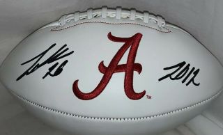 Landon Collins Signed Alabama Logo Football Autographed W/ 2012 Inscription