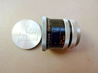 Kern - Paillard Yvar Ar 16mm F2.  8 C Mount Cine Lens Bolex Bmcc