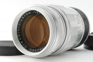 [near Mint] Leica Elmarit M 90mm F/2.  8 Silver Lens From Japan 282