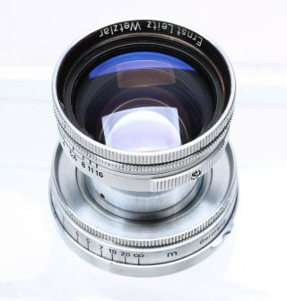 Leica Leitz Summitar 5cm 50mm F/2 Ltm M39 Screwmount Lens No.  782492