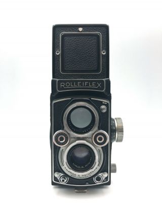 Rolleiflex Automat K4a 6x6 Tlr Camerawith Zeiss Tessar 75mm F3.  5 Lens