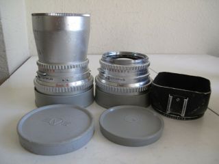 Carl Zeiss 80mm Planar,  50mm Distagon Lenses For Hasselblad