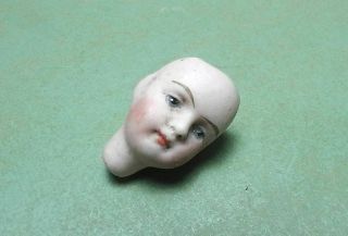 Antique Bisque Dollhouse Doll Head,  Marked " 190 ",  1 "