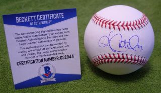 Andrew Mccutchen Signed/autographed Baseball Ball Phillies Beckett Bas