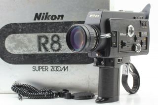 All Works【near In Box】 Nikon R8 8mm Movie Cine Film Camera From Japan