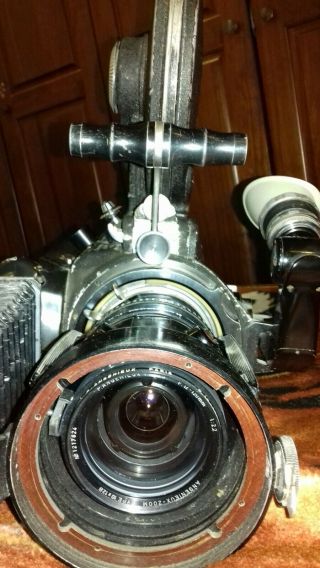 Arriflex 16bl Professional Camera With Angenieux Zoom Lens 12 - 120