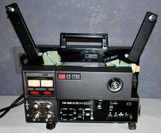 Elmo Gs - 1200 Stereo Sound 8mm Projector.