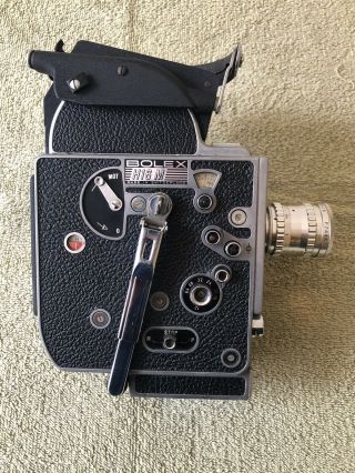 Bolex Paillard H16 M Vintage 16mm Film Movie Camera With Full Editing System