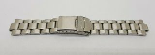 Vintage 8 Mm.  Seiko Stainless Steel Band Bracelet Strap