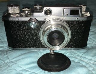 Vintage Canon 35mm Film Camera Lieca Screw Mount Rangefinder Serenar F:3.  5 35mm