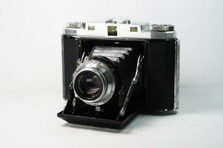 Zeiss Ikonta 524 - 16 6x6 Camera W/color - Skopar 80mm F3.  5 Lens