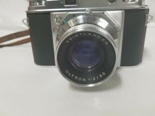 Vintage Voigtlander Prominent Camera w/Ultron 50mm Lens 2