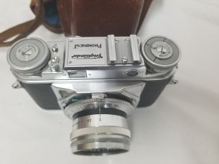 Vintage Voigtlander Prominent Camera w/Ultron 50mm Lens 3