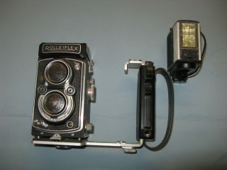 Rolleiflex Tlr Film Camera Schneider - Kreuznach Xenar 1:3.  5/75mm