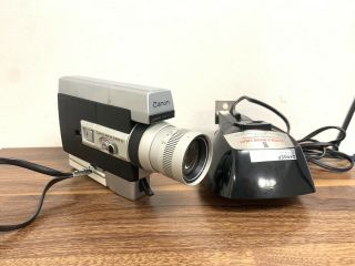Canon Auto Zoom 518 8 Movie Camera W.  8 Movie Light
