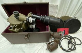 Bell & Howell 35mm Kf - 2 Eyemo Cine Camera Ww2 Military Surplus