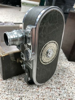 Vintage Keystone 16mm A - 15 Newport Deluxe Movie Camera & Case
