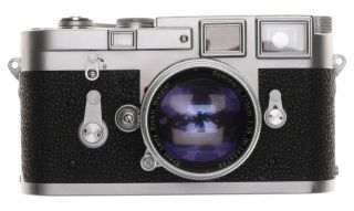 M3 Leica With Summarit 1.  5 F=5cm Fast Glass 1.  5/50mm Chrome Case