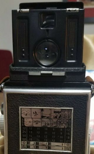 Rolleiflex Franke & Heidecke Tlr 1954 (3.  5/75) Model K4a Camera With 5 Accy 