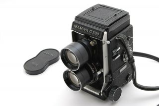 【fedex Ok】＊near Mint＊mamiya C330 Professional Tlr Camera W/ Blue Dot 135mm F/4.  5
