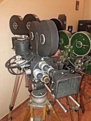 Mitchell 35mm Standard Gc High Speed Motion Picture Camera System