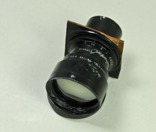 J.  H.  Dallmeyer London 14 " F/5.  6 Dallon Tele - Anstigmat Barrel Lens No.  126206 5x7?