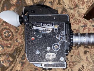 Bolex Sbm Camera Body With P.  Angenieux - Zoom Type L2 Lens 17 - 68mm 1:2.  2