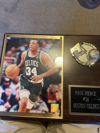 Paul Pierce Boston Celtics Signed Autograph