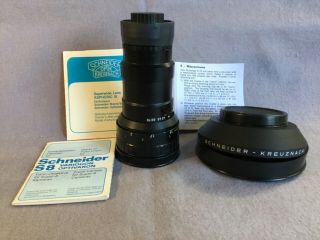 Schneider 6 To 70 Zoom Lens For Beaulieu 8 - With Wide Attachment.