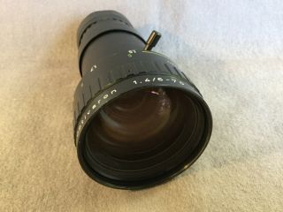 Schneider 6 to 70 zoom lens for Beaulieu 8 - with wide attachment. 3