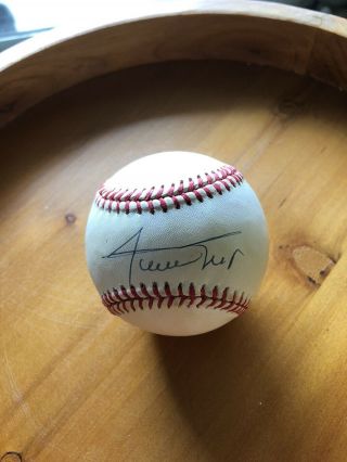 Willie Mays Signed Baseball Autographed San Francisco Giants Hof