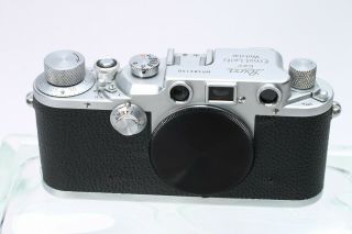 Leica Iiic 35mm Film Rangefinder Camera Body No.  383140 C.  1941 - 2