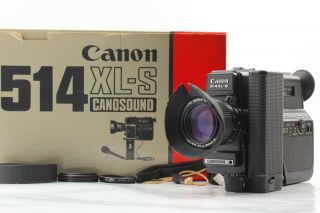 【 As - Is Boxed Work 】 Canon 514xl - S Canosound 8 8mm Movie Camera From Japan