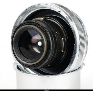 Lens Zeiss Opton Biogon 2.  8/35mm Red T for Contax IIa IIIa 3